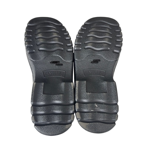 Eastland Womens Newport  Chunky Oxford Shoes Black Leather Size 6.5 Style #3181 - Picture 6 of 12